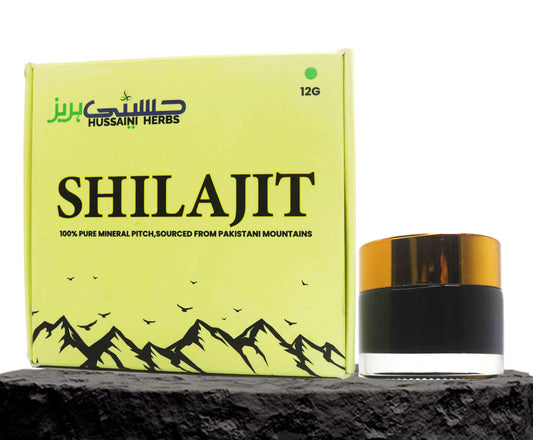 12 Gram Hussaini Herbs Shilajit